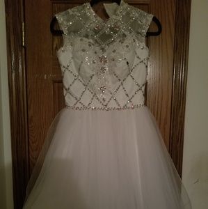 Short White Formal Dress